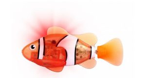 خرید ماهی رباتیک جینو ، ربات ماهی چراغ دار + ارسال فوری
