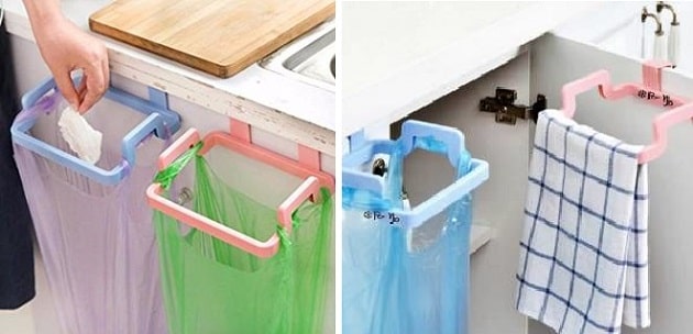 خرید اینترنتی آویز کابینت پلاستیکی برای دستمال آشپزخانه