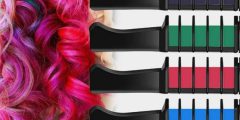 خرید گچ موی رنگی شانه ای tem در 6 رنگ زیبا 