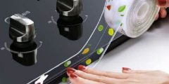 خرید نوار درزگیر شفاف و سیلیکونی ضد آب ocx برای سینک ظرفشویی و دور گاز