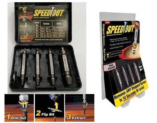 خرید مته مخصوص باز کردن پیچ های آسیب دیده Speed out + ارسال فوری
