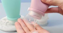 خرید جای کرم مسافرتی و سیلیکونی 4 عددی برند FIJROP + ارسال فوری