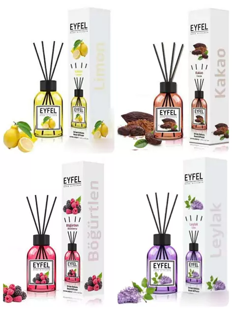 خرید اسانس خوشبوکننده چوبی ایفل eyfel با رایحه ای بسیار زیبا + ارسال فوری