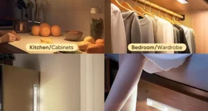 خرید چراغ کابینت با حسگر حرکت LED و کنترل از راه دور + ارسال فوری